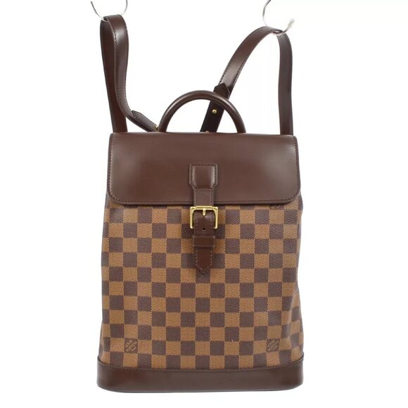 Louis Vuitton Damier Soho Backpack N51132 TH0034 162039 - Picture 1 of 9
